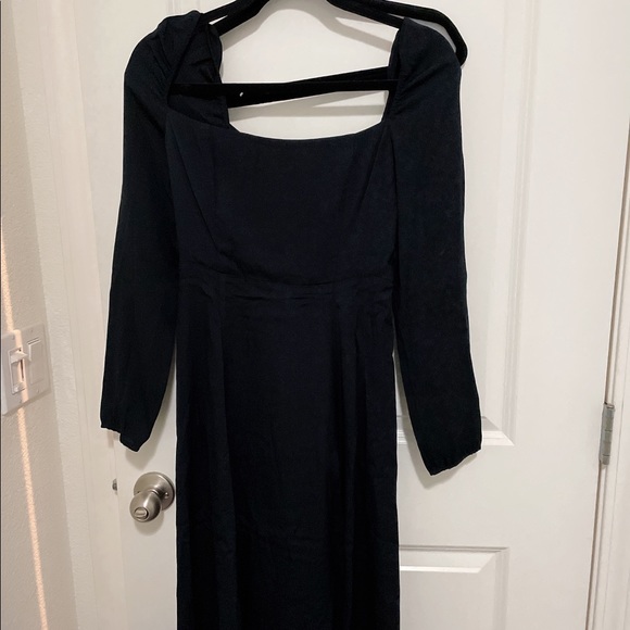 Reformation Sigmund Dress Black🖤 - Picture 5 of 7